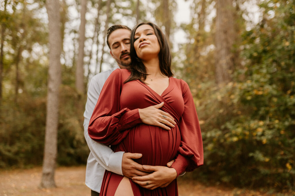 Maternity Photoshoot Outdoor Forest Houston Texas 10 1 Maternity Photographer in Spring, TX