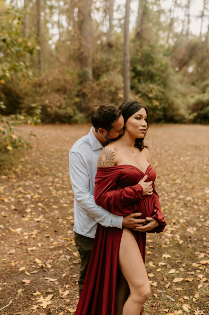 Maternity Photoshoot Outdoor Forest Houston Texas 14 1 Maternity Photographer in Spring, TX